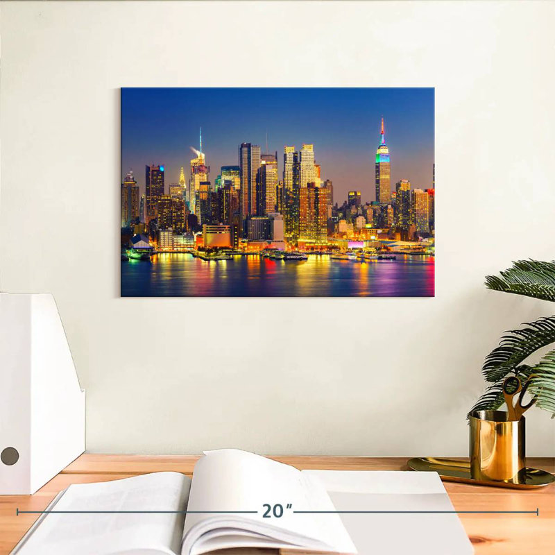 Kavia Manhattan Glowing Lights, 8" H x 12" W