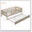 Wood Daybed With Trundle And Fence Guardrails-1732910448-1732910454