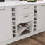 Îlot de cuisine en bois 72 po avec rangement pour bouteilles de vin, îlot de cuisine avec armoire, tiroir et tablettes, table d'îlot pour la préparation des repas, salle à manger et bar pour la maison-1340631224-1340244436