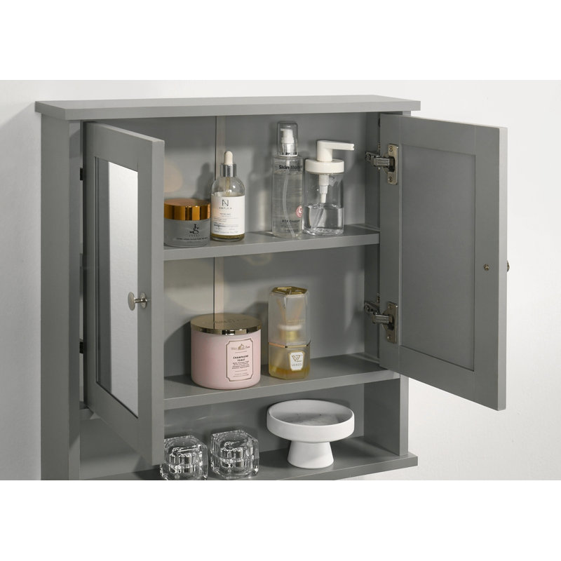 Dianna Bathroom Cabinet, Grey