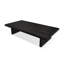 Table basse noire en bois massif-1103329528
