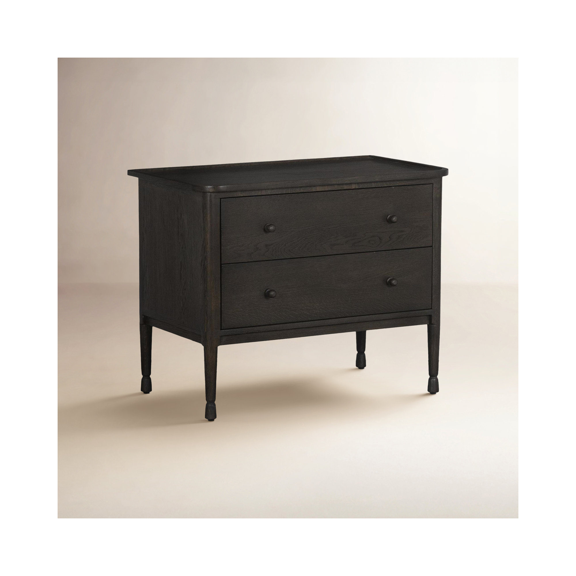 Franny Nightstand, Espresso Oak