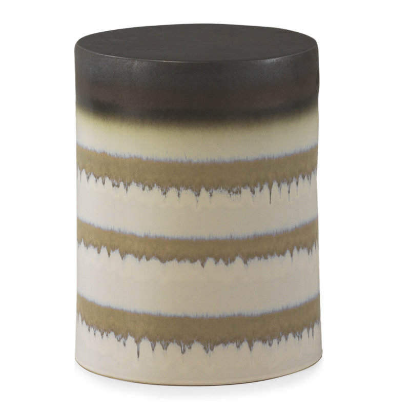 Luanne Ceramic Accent Stool