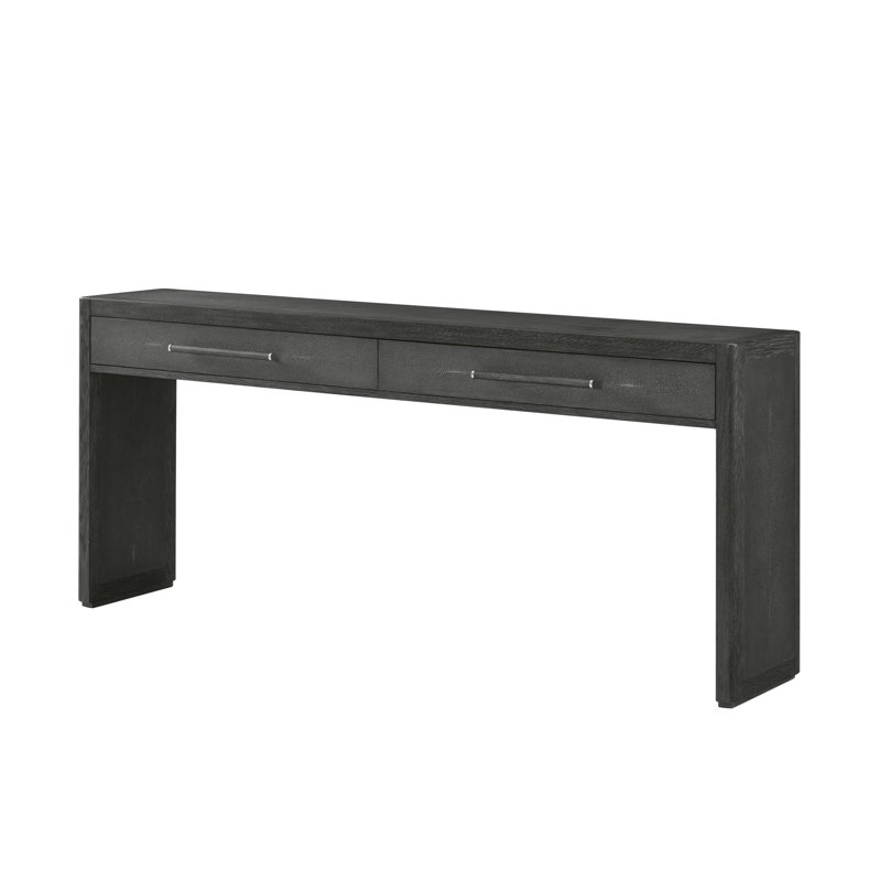 Maxwell 72'' W Console Table, Obsidian