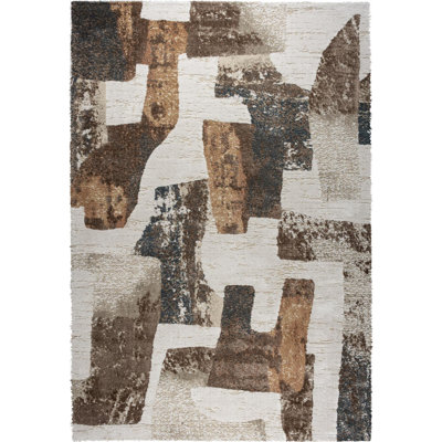 Geometric Shapes 240cm X 340cm Area Rug