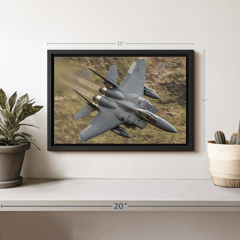 Militaire "Art militaire en vol", H 9 po x l 13 po