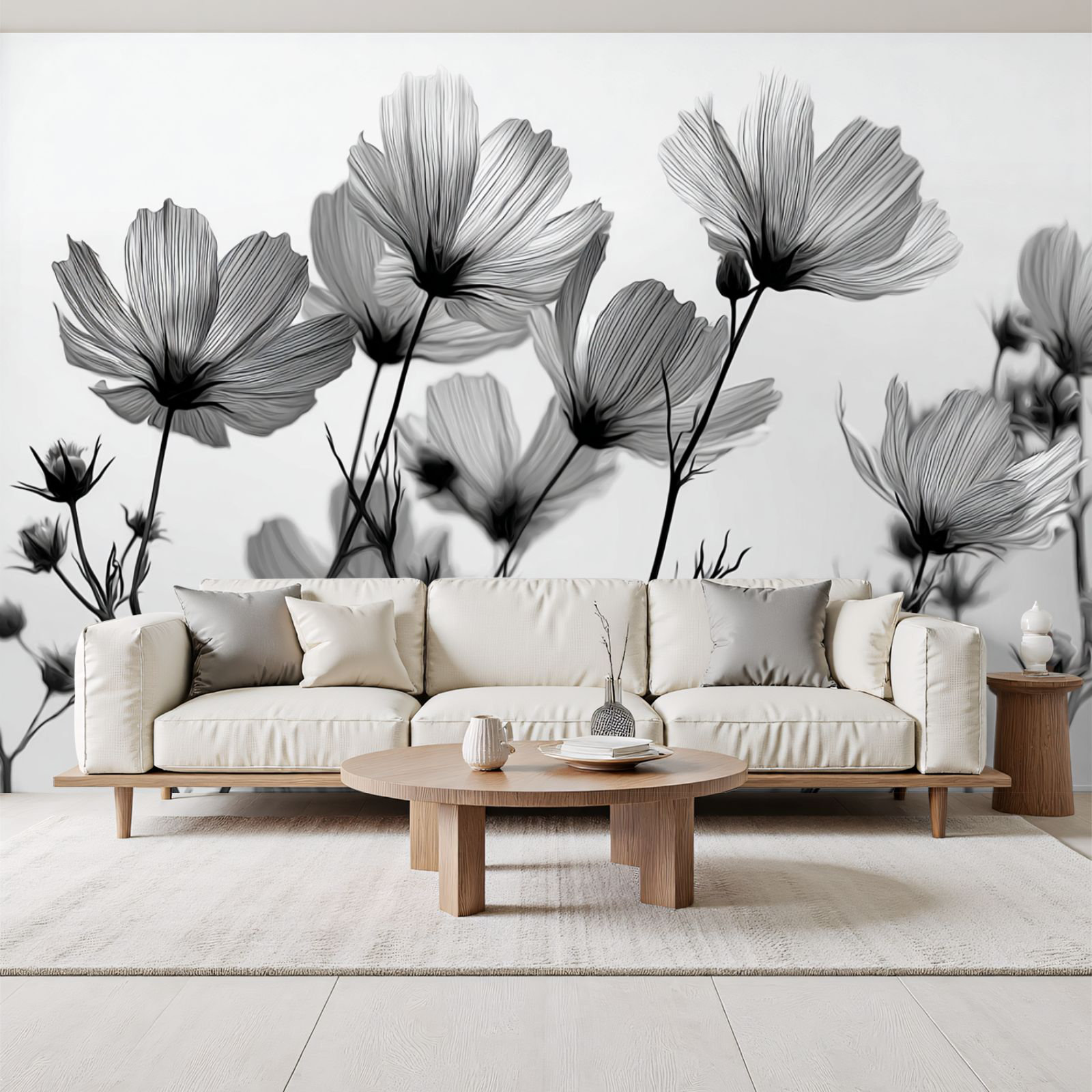 Red Barrel Studio Boho Peel and Stick Wallpaper Elegant Floating ...