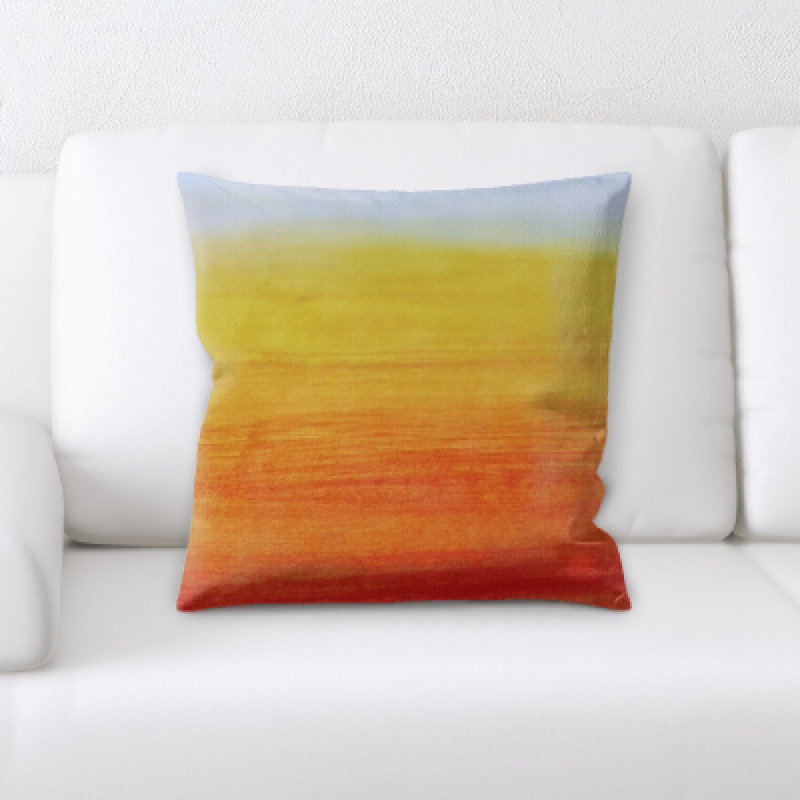 Microsuede Reversible Throw Pillow