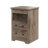 Modern Nightstand With 2 Drawers And Pull Out Tray, Side Table With Open Shelf, End Table For Bedroom, Living Room-116488077