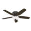 Ventilateur de plafond encastré à 5 pales de 52 po avec chaînette et ensemble d'éclairage inclus Kenbridge-23554652
