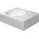 Scola Ceramic 25" Wall Mount Bathroom Sink with Overflow