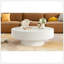 Table basse ronde minimaliste polyvalente pour divers espaces de vie