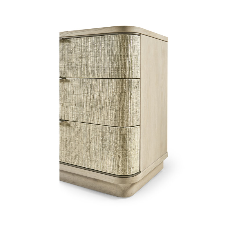 Water 36'' W Solid Wood Nightstand