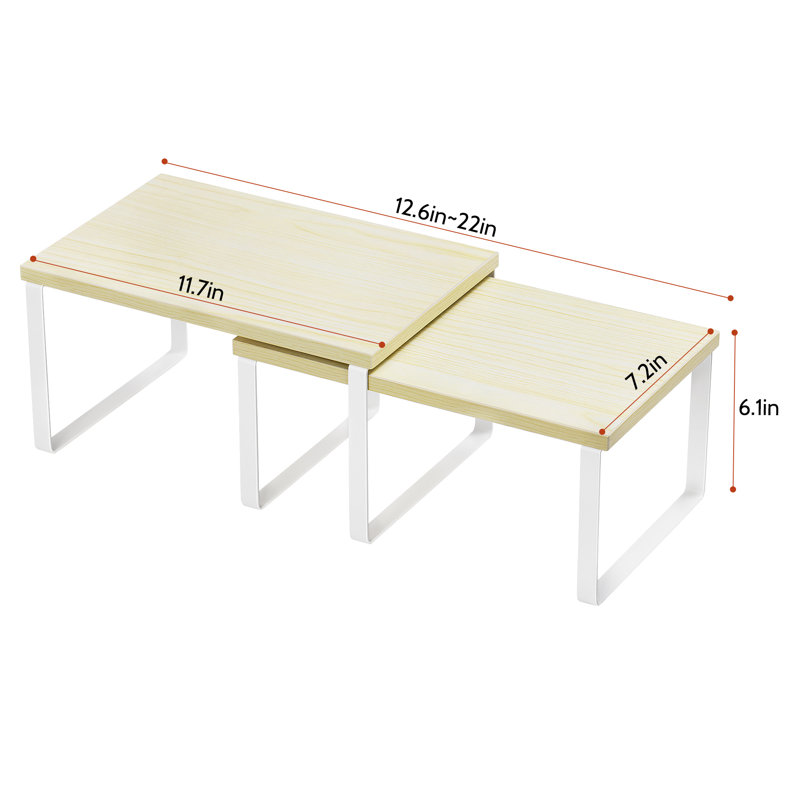 Wood Cabinet Shelving Rack