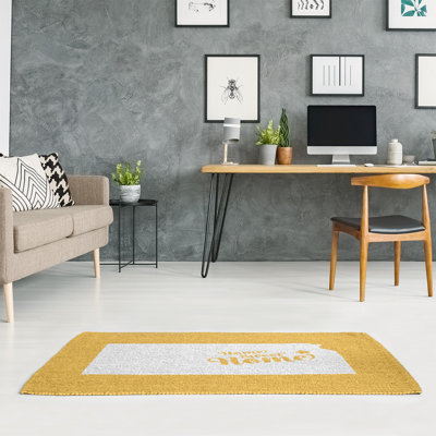 Tapis en poly-chenille topeka à la maison
