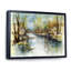 «Summer River Landscape II», reproduction sur toile flottante-829681879-829681880