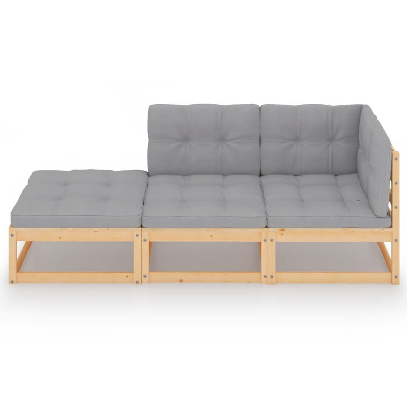 Ensemble de salon de jardin modulaire