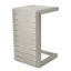 Table d'appoint en aluminium en forme de C pour l'extérieur | Idée de cadeau-1060204208