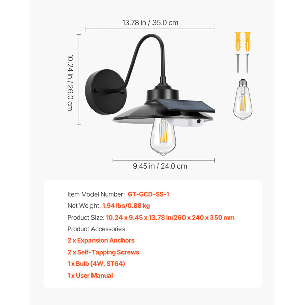 Dimensions du produit