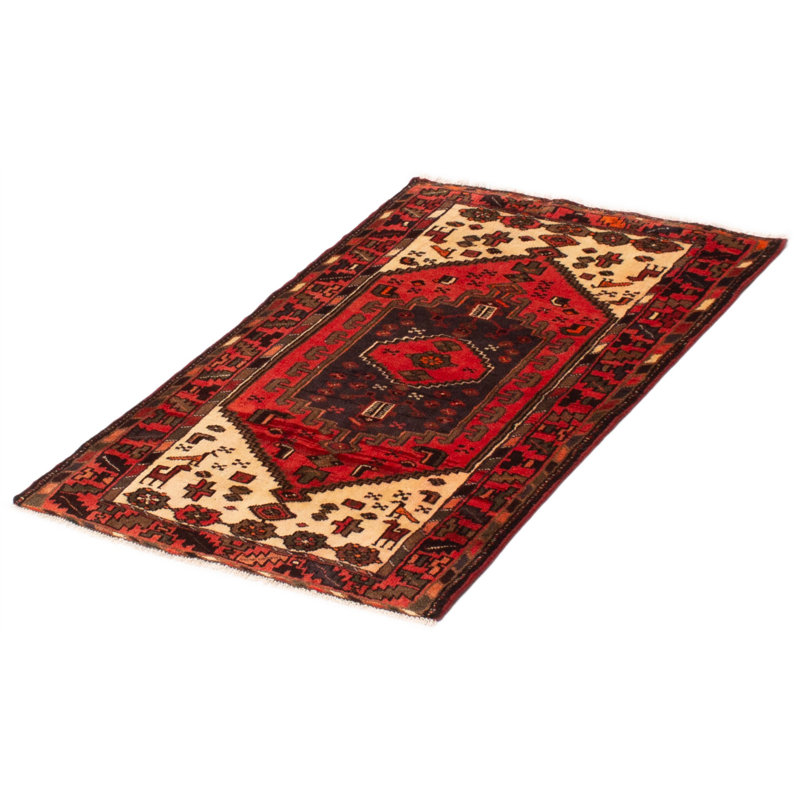 Anzaldua Red Rug 3'1" x 4'6"