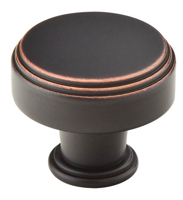 Newport Oversized 1 1/4" Diameter Mushroom Knob, 1.25" H x 1.25" W x 1.25" D, Oil Rubbed Bronze