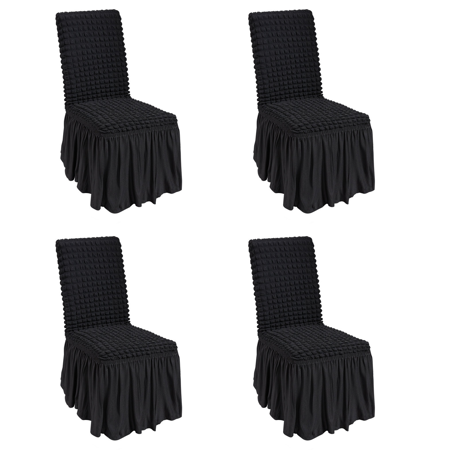 VEVOR Wedding Chair Covers (Set of 4) | Wayfair.co.uk