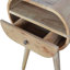Table de chevet en bois massif Cariotta