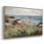 Toile naturelle avec cadre flottant