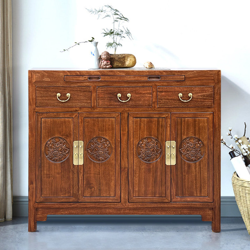 Retro simple and light luxury sideboard