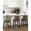 Tabouret de comptoir rembourré Lucia-113050973-113050975-128620583