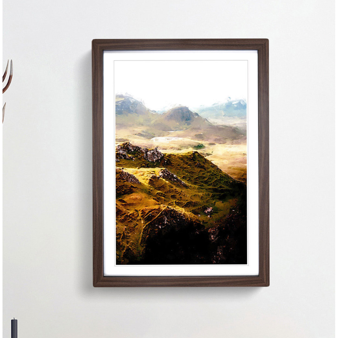 Portree in the Isle of Skye Scotland - Framed Print