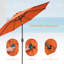 Parasol de marché rond 106,3 po Asyraf-543737097
