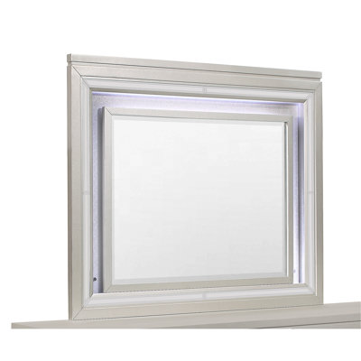 CROSS CHAMPAGNE MIRROR WITH LED