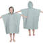 Serviettes de bain unisexes courtes en ratine de coton pour enfants avec poches et capuchon Extli-33246581-33246584
