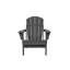 Chaise Adirondack pliante avec table d'appoint, ensemble de chaises Adirondack 3 pièces à texture de bois (comprend 2 chaises et 1 table)-1340072179