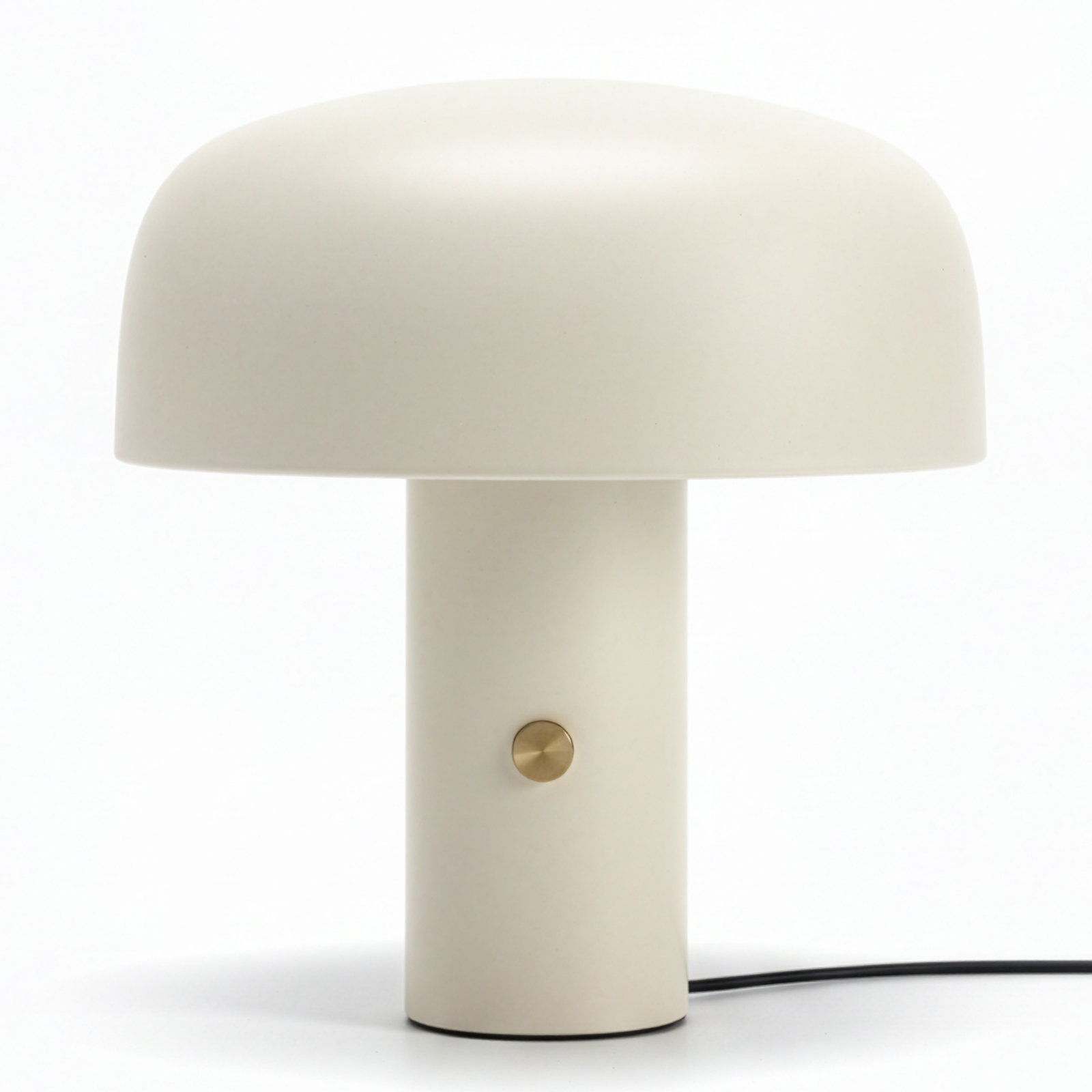 Latitude Run® Desk Lamp, Cream, White