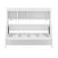 Lit escamotable simple avec bureau et tablettes de rangement-1569495131