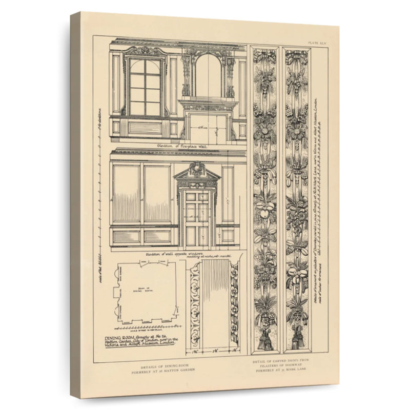 Laelle English Renaissance X, 51" H x 34" W