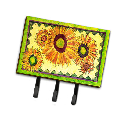 Porte-clés à fleurs tournesol