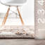 Tapis beige à motif géométrique Sedgwick-249517866
