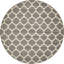 Tapis gris foncé / ivoire tissé à la machine Molly-1437129058