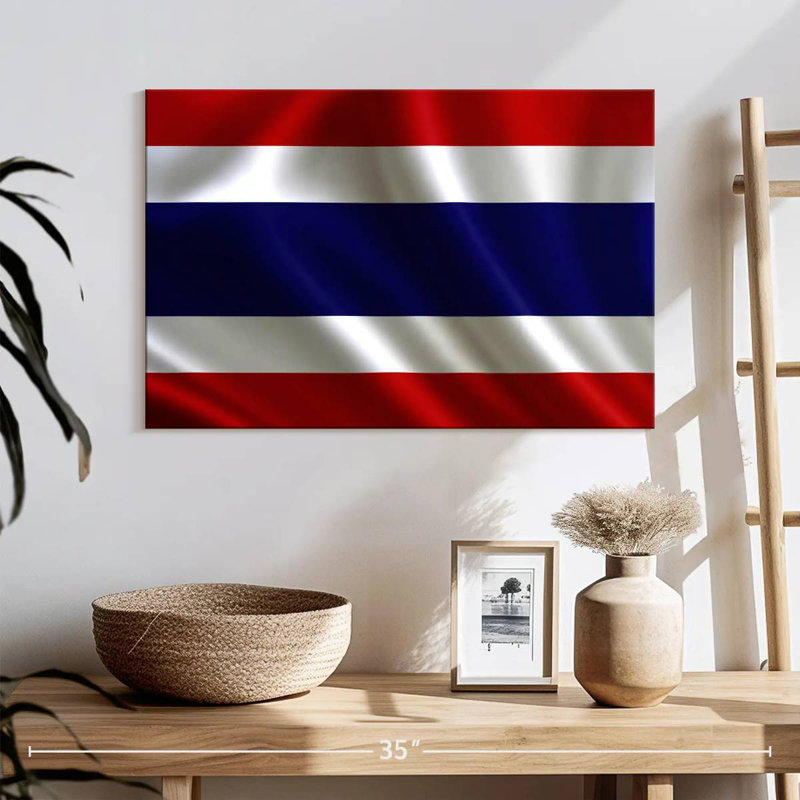 Drapeau de la Thaïlande, H 16 po x l 24 po