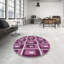 Tapis décoratif mauves géométriques mauves-1885135997