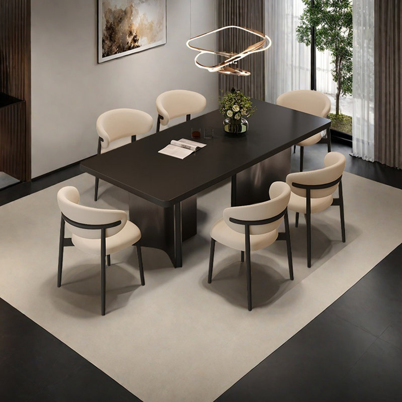 Table de salle à manger Minimalist, H 29,52 po x L 70,86 po x l 35,43 po