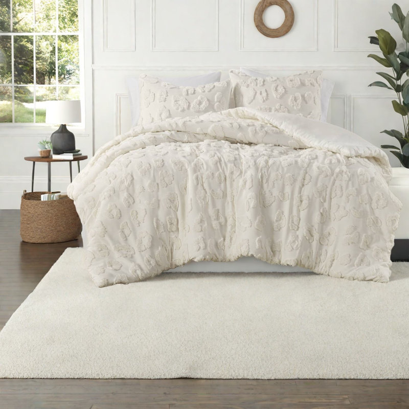 Ensembles de literie à motif animal doux, édredon en polyester pour la maison