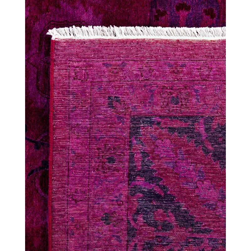 Overyed One-of-a-Kind Rectangle 10' X 13'10" Hand Knotted Area Rug
