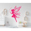 Décoration murale fée, décoration murale fée, art mural fée de chambre, princesse fée, vinyle 676RS