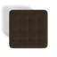 Germain Square Solid Colour Footstool Ottoman-40240738
