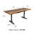 Wineglass Rectangle Dining Table-698945326