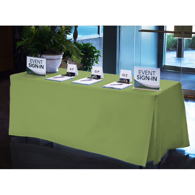 Tablevogue Table Cover, Pistachio, 72" L x 30" D